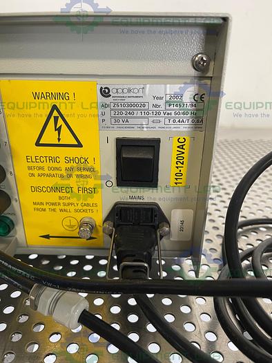 Used Applikon  ADI 1030 Bio Controller w/ pH Cable and Temperature Sensor