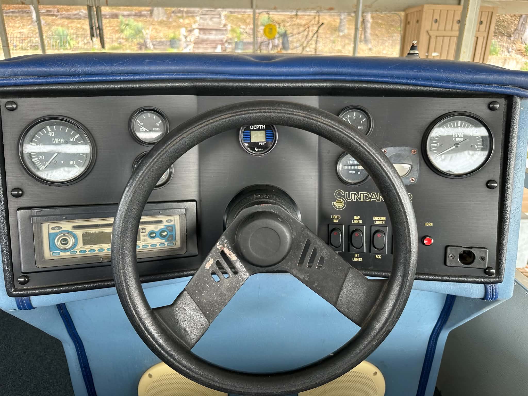 Used 1990  Sundancer Pontoon 240 D