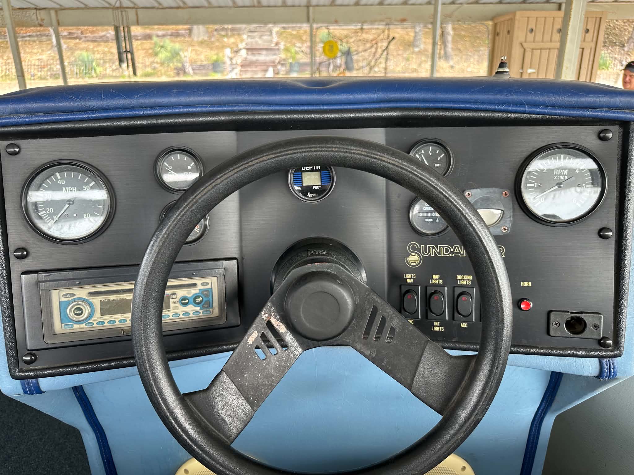 Used 1990  Sundancer Pontoon 240 D
