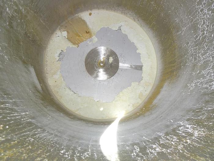 Used Tank, 550 Gallon, S/st, Agit, Jkt, 52" x 60", DT/DB, #S742668