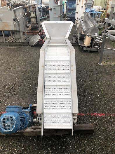 Used Intralox Flighted Belt Elevator