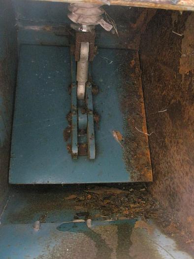 Used Valve, Gate, 12" X 12", Pneumatic, Dual-gate, #C731316