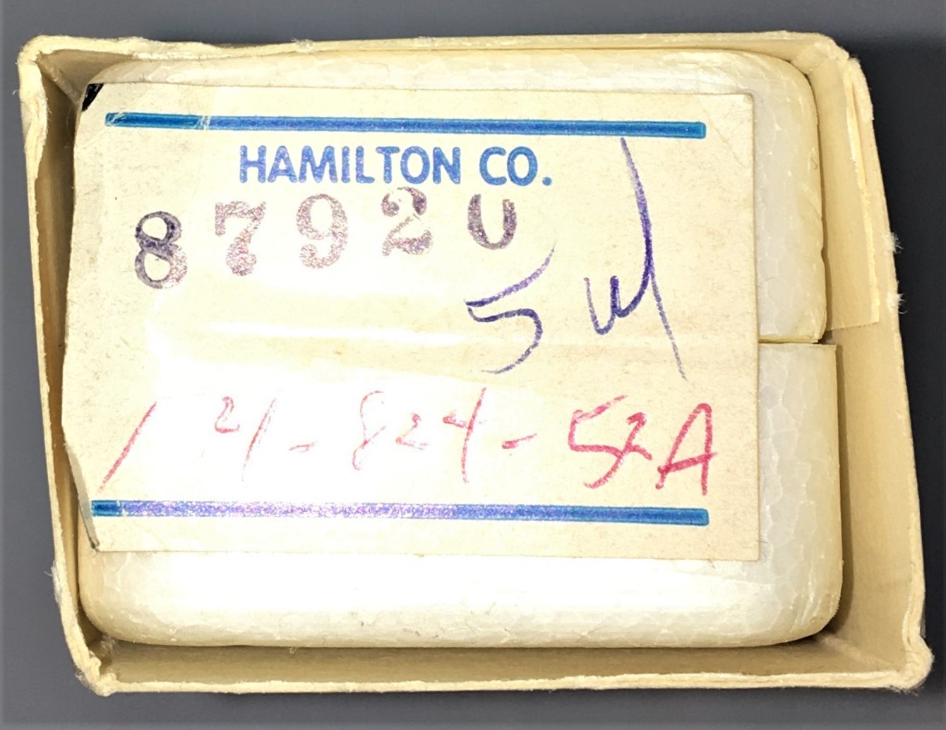 New Open Box Hamilton 87920 Microliter #95RN Reinforced Injection Syringe - 5μL