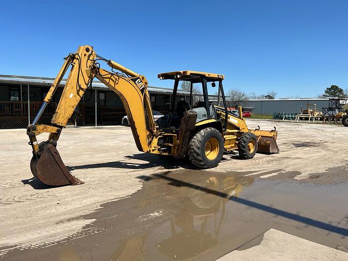 Used 2005 CAT 420D EXTENDA HOE, 4X4 BACKHOE