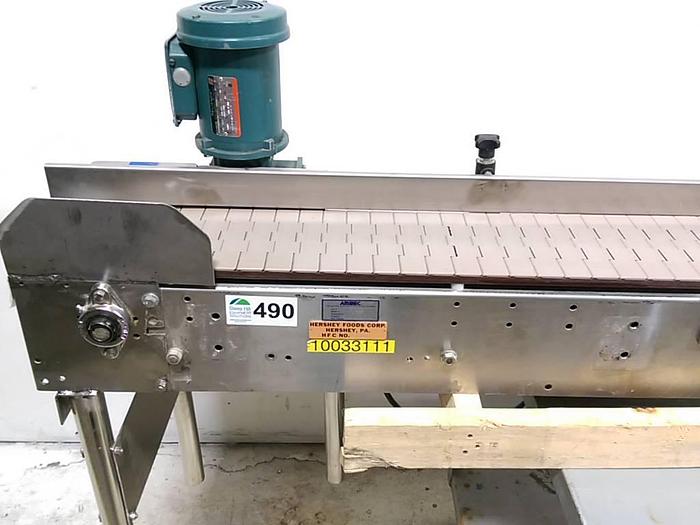 Used 13.5′ Long by 7.5″ Wide SS Conveyor