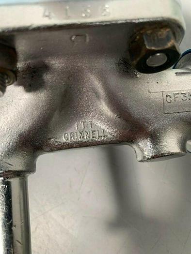 Used ITT Pure-Flo Diaphragm Valve w/ 1" & 1/2" Sanitary Fittings