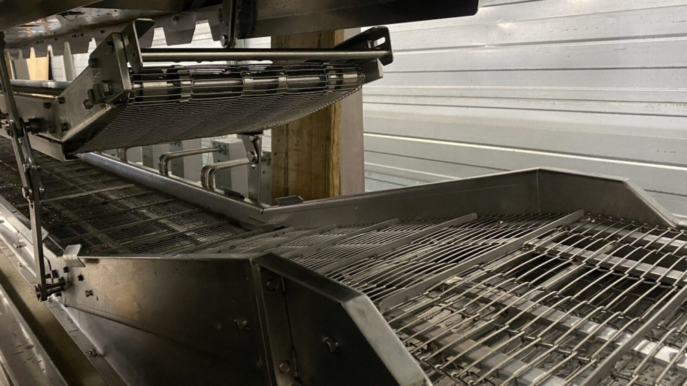 Used Meyn 4000/400 electric fryer