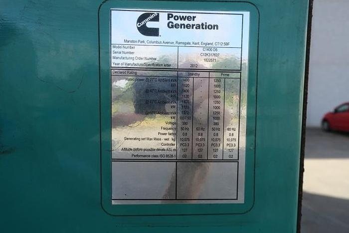 D'occasion 2012 Cummins KTA50G3