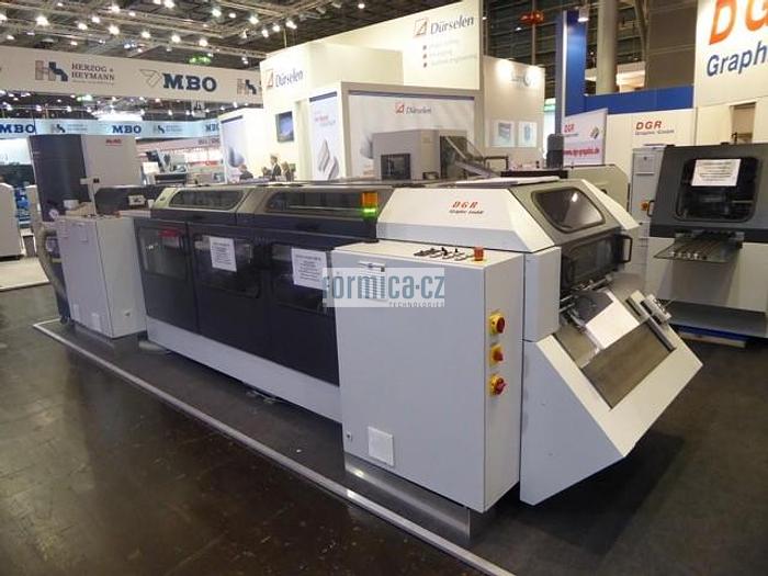 DGR KM41 - Linka pro následné zpracování šitých bloku pro vazbu V4 a V8