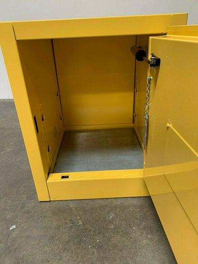 Used Eagle Model 1903, 18" x 18" x 22" Flammable Storage Cabinet, 4 Gallon