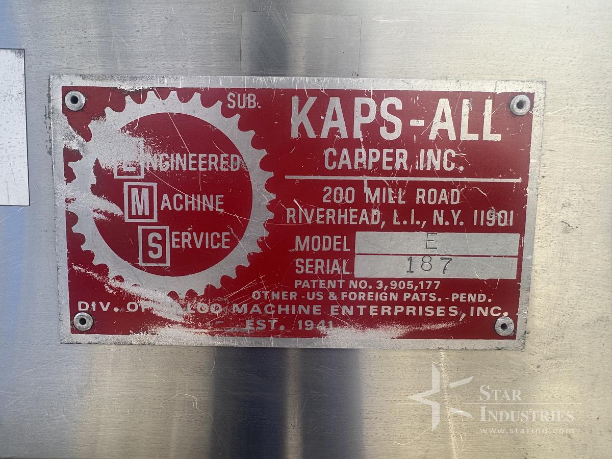 Used KAPS -ALL Capper Model E