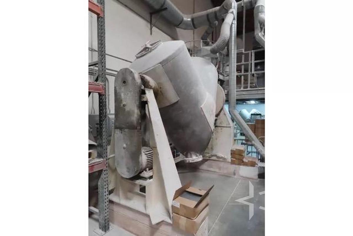 Used Liquid Solids V- Blender