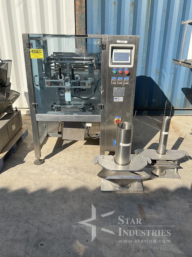 Used AFG Process System Vertical Form, Fill, Seal Bagger w/ 10 Head Scale