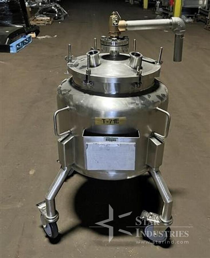 Used 120 gallon Walker receiver tank, stainless steel