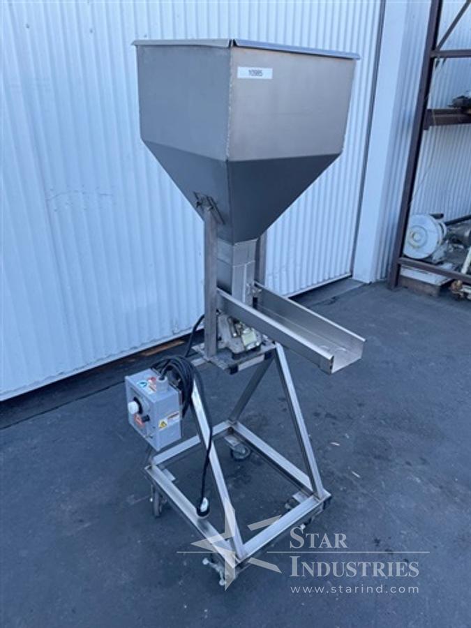 Used Eriez Vibratory Feeder and Hopper