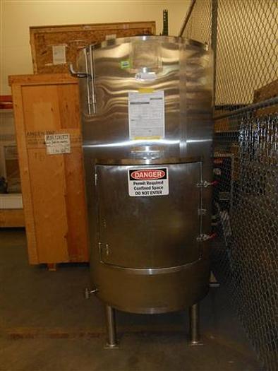 Used 1000 Liter Stainless Technology Jacketed Bag Vessel
