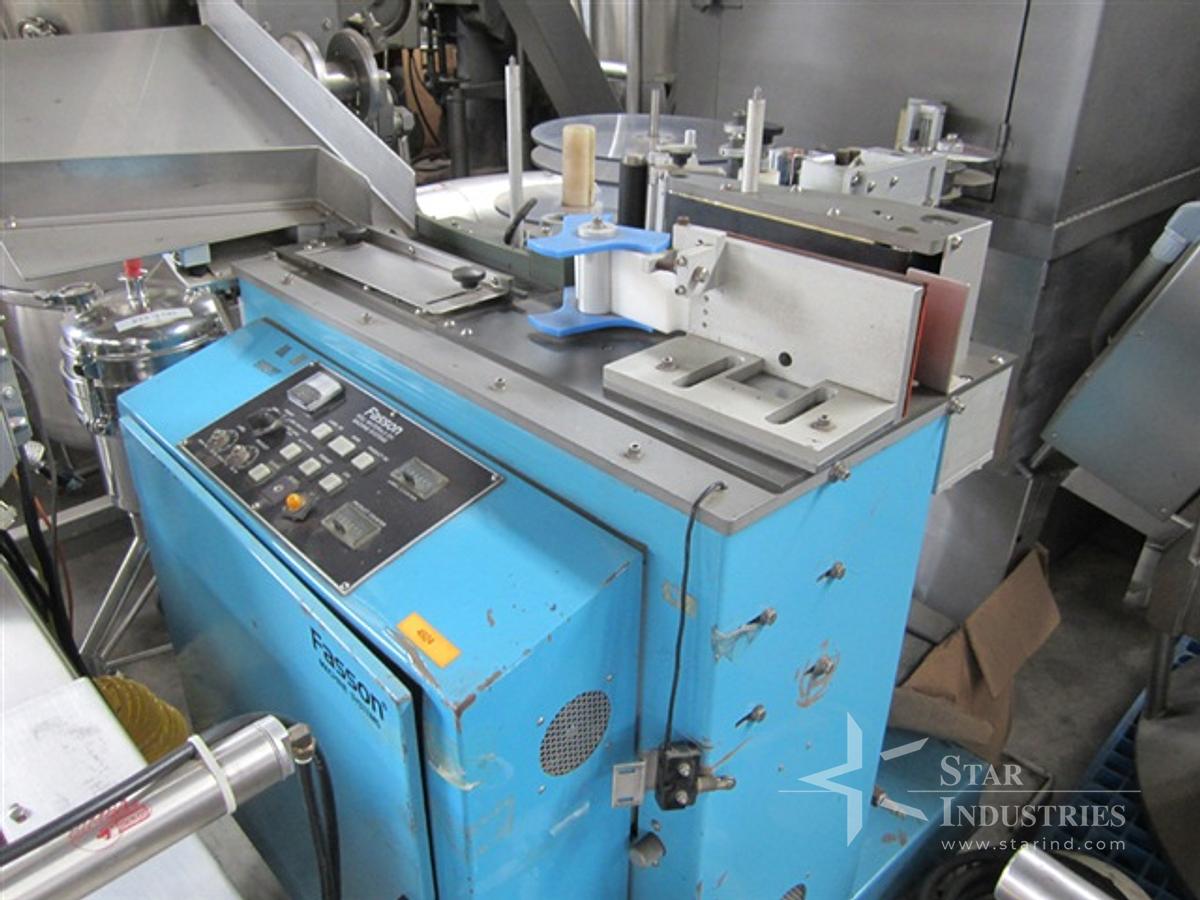 Used Fasson ST-10D Wrap-around Labeler