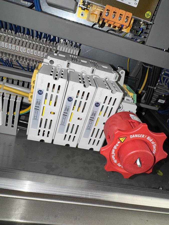 Used Arol Capper with Hopper and Elevator