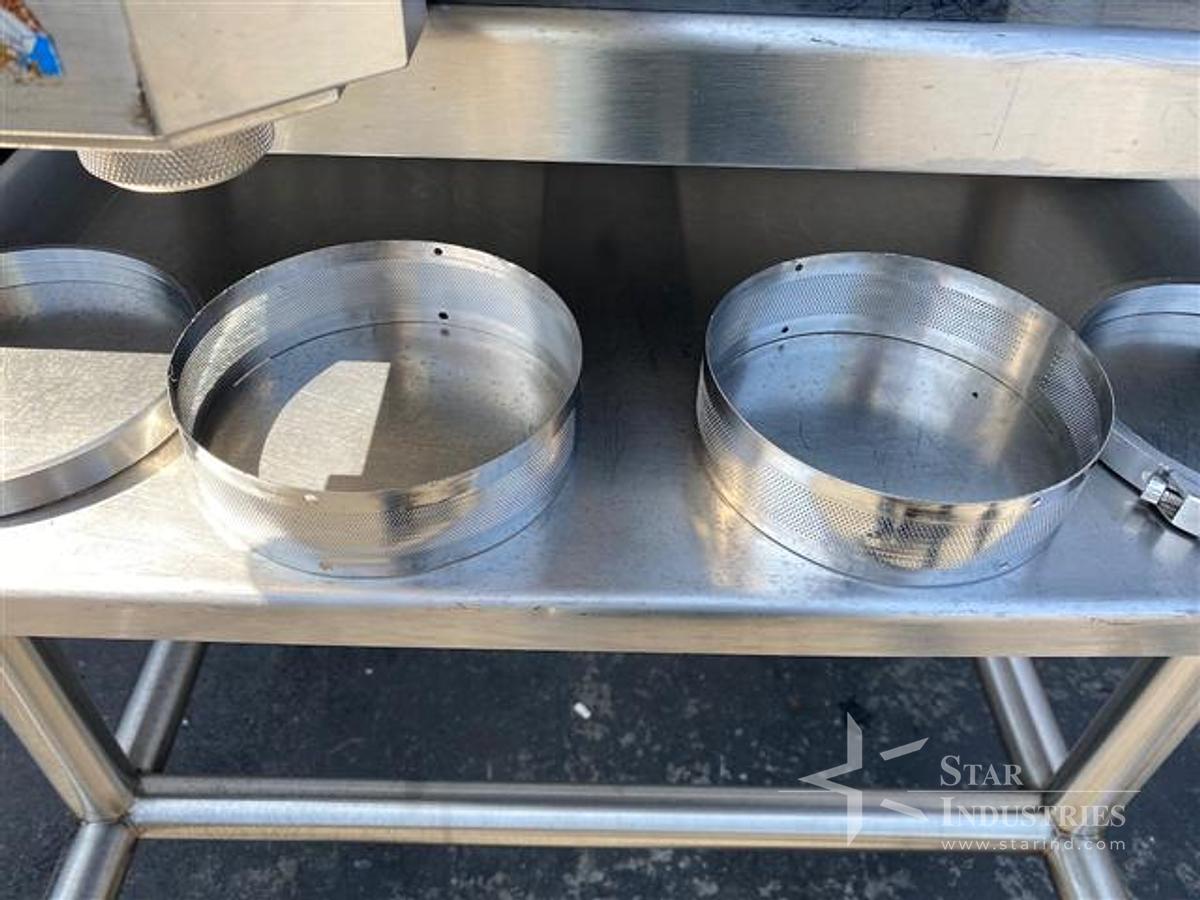 Used POWER-X MODEL VG-100P VERTICAL GRANULATOR