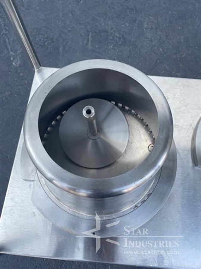 Used Cozzoli PS-10 Stopper Feeder w/ 13 and 20 mm feeders