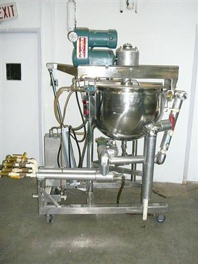 Used 50 gallon Hamilton Jacketed Kettle w/ Agitator