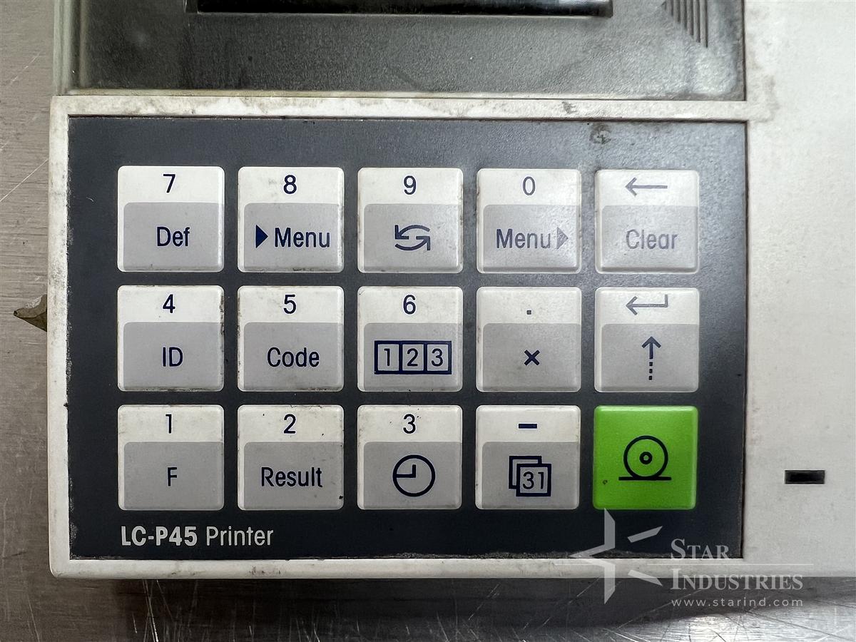Used Mettler Toledo LC-P45 Printer