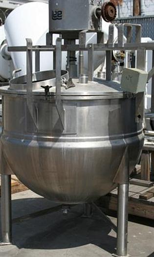 Used Lee 200 gallon Jacketed Swept Kettle