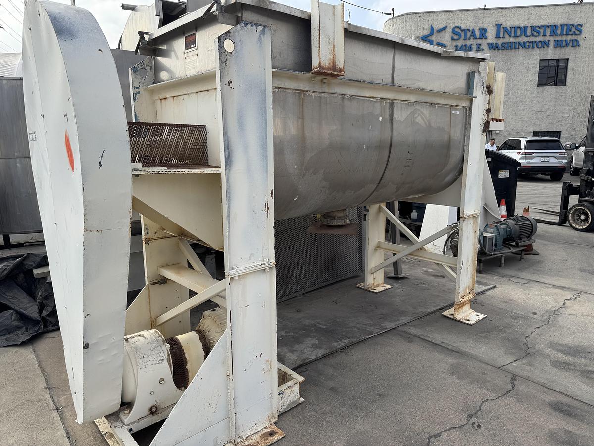 Used Used approximately 65 c.f. S.S. Aaron Paddle Mixer