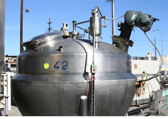 Used 750 gallon Lee Kettle w/ 1.5 h.p. Motor