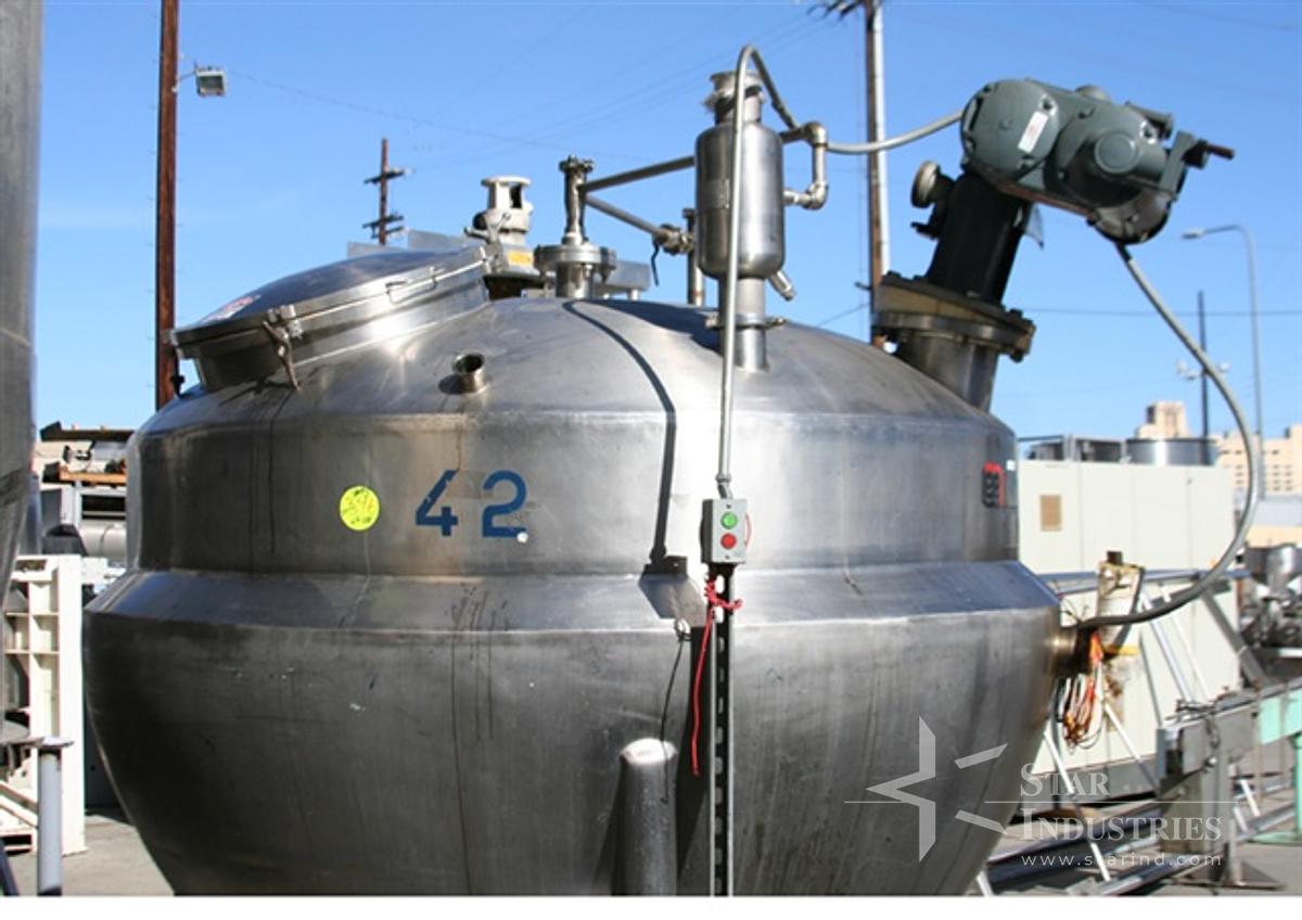 Used 750 gallon Lee Kettle w/ 1.5 h.p. Motor