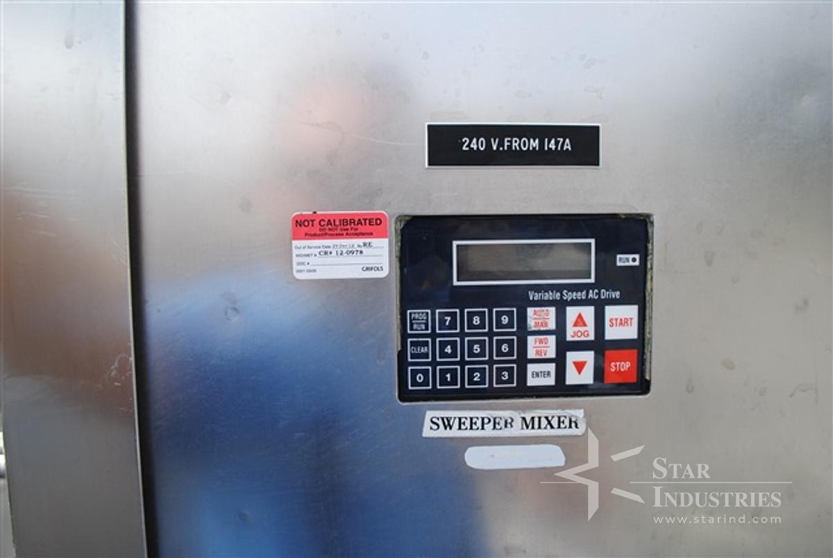 Used 750 Liter DCI Kettler with Side Sweep