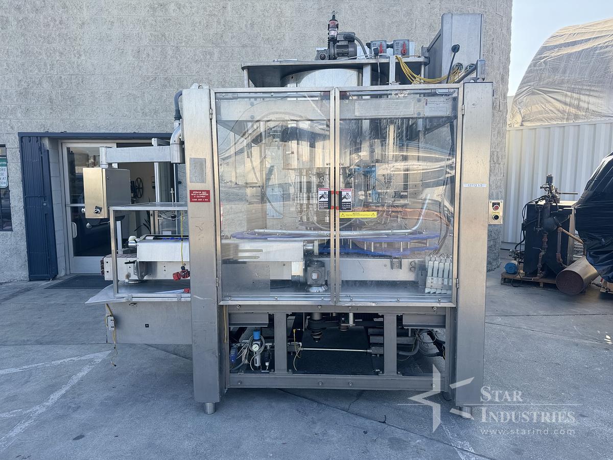 Used Zalkin Rotary Filler/Capper with Feeder