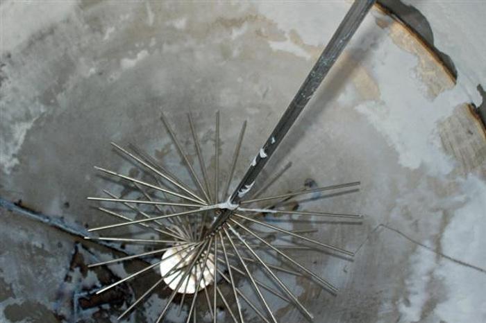 Used Vacuum Hopper, 52" diam x 40" straight x 24" tall cone