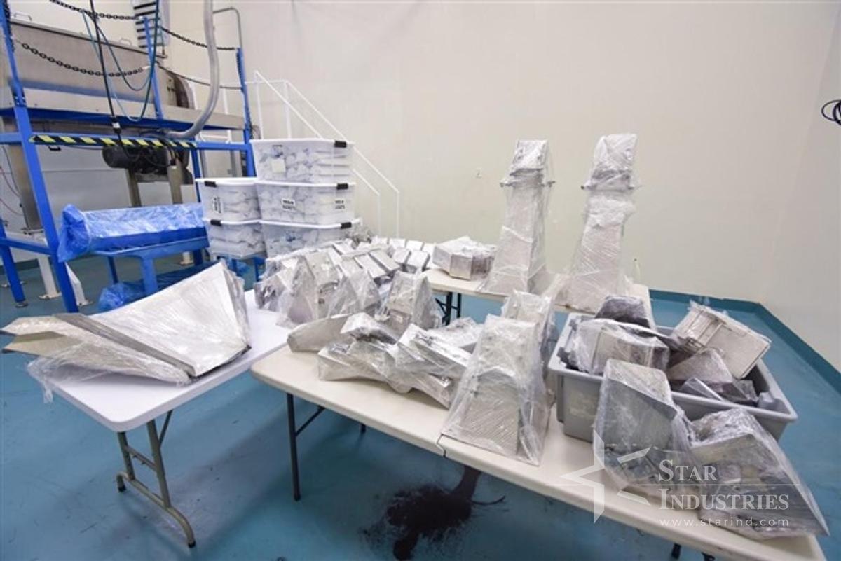 Used Ohlson Linear Gummy Packaging Line with Scale and Bottling System