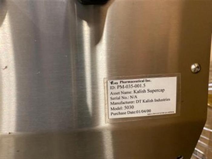 Used DT/Kalish SuperCap Capper and Elevator