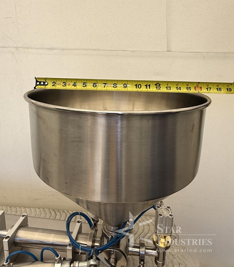 Used Pneumatic Horizontal Paste Filling Machine