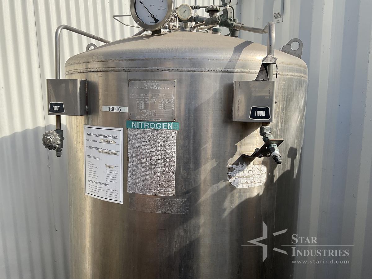 Used Approx. 350 gallon S.S. Nitrogen Reactor