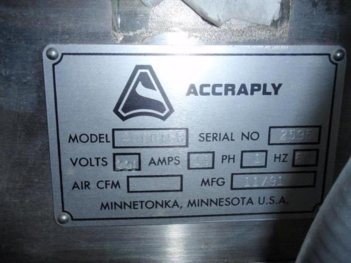 Used Accraply 4000TEW Labeler