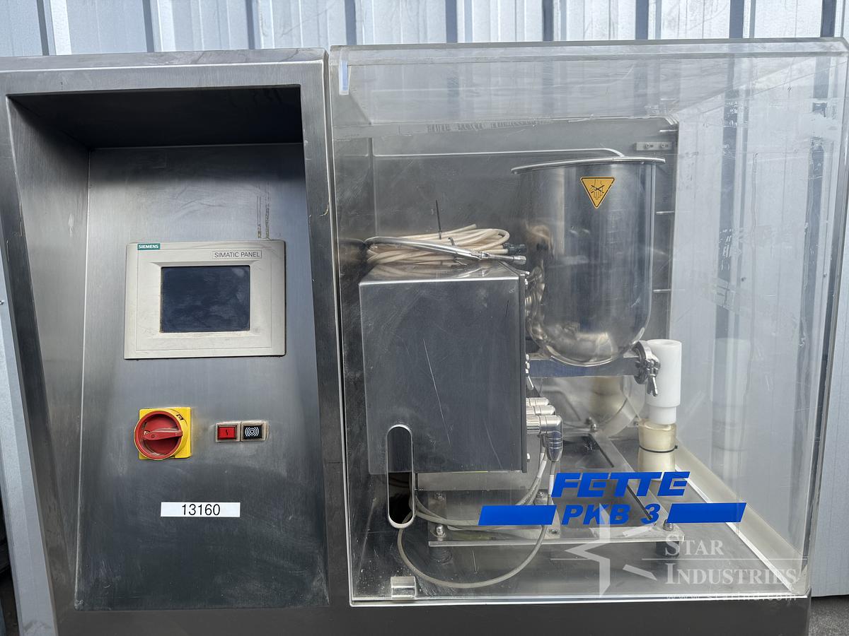 Used Fette PKB 3 Spraying System