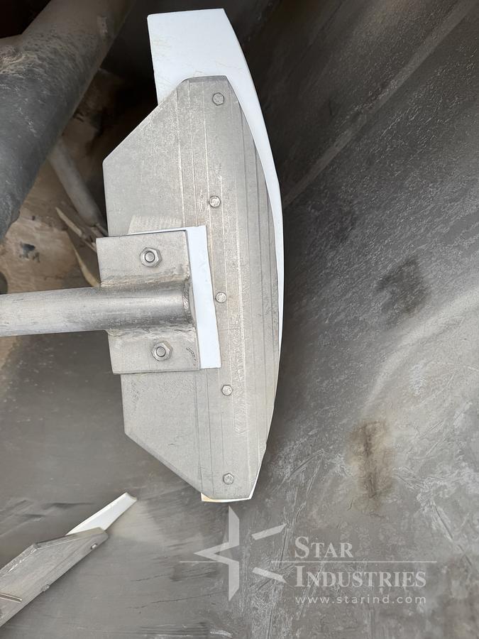 Used Used approximately 65 c.f. S.S. Aaron Paddle Mixer