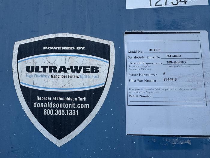Used Torit Donaldson Dust Collector 