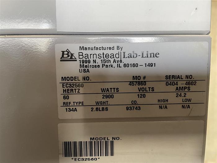 Used 20 c.f. Patterson-Kelley S.S. V-blender