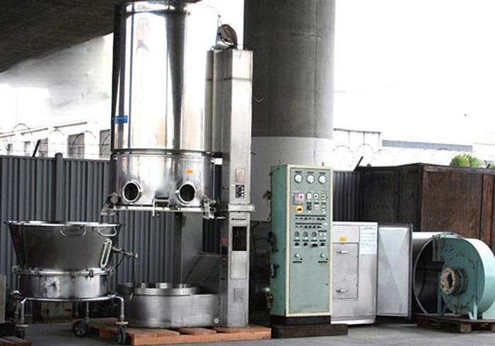 Used Aeromatic S-6 Fluid Bed Spray Granulator