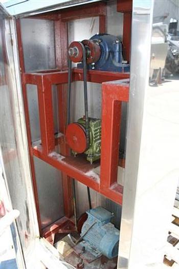 Used Longchang 500 liter (17.5 c.f.) s.s. V-blender