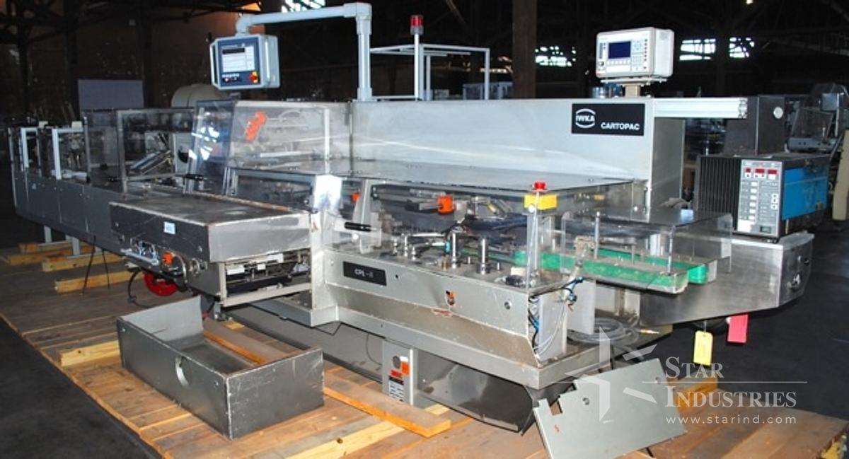 Used IWKA CPS Cartoner, rated to 300 cpm