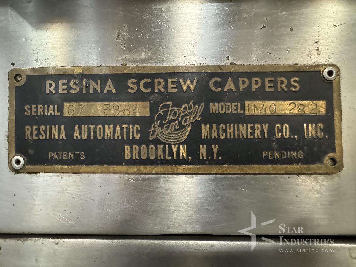 Used Resina Screw Capper