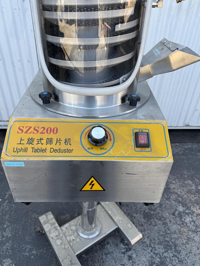 Used Deduster, Uphill Tablet Deduster SZS200