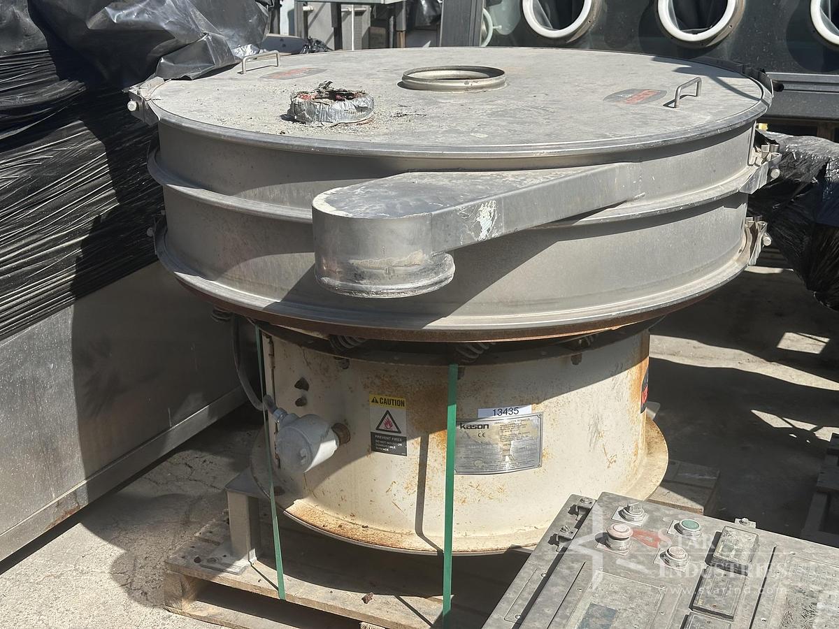 Used Kason 48" S.S. Vibrating Screen Separator