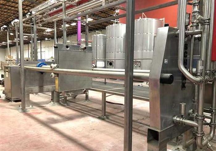 Used Schenk Filterbrau Niro1200/175 approx. 400 sq. meter Filter Press