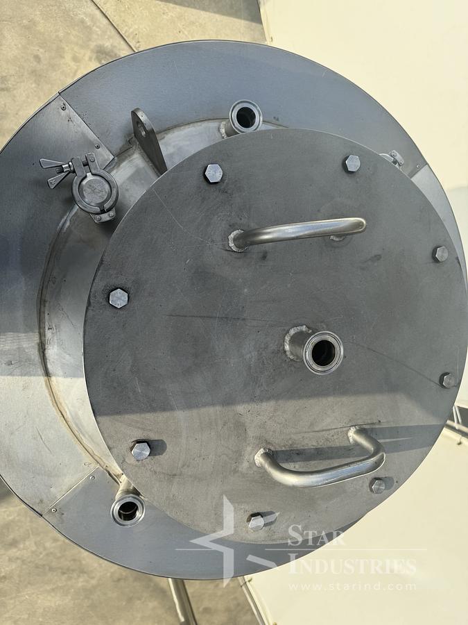 Used 1,000 liter Getinge S.S. Pressure Vessal, Insulated